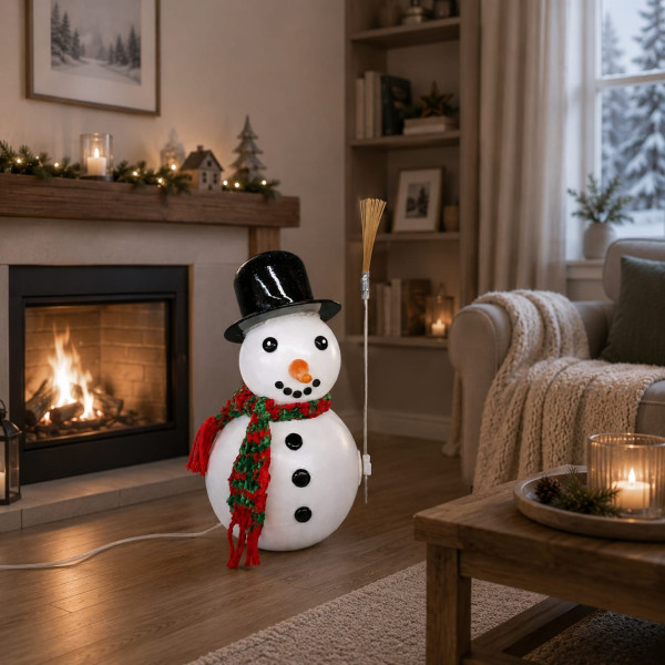 3D Schneemann mittel