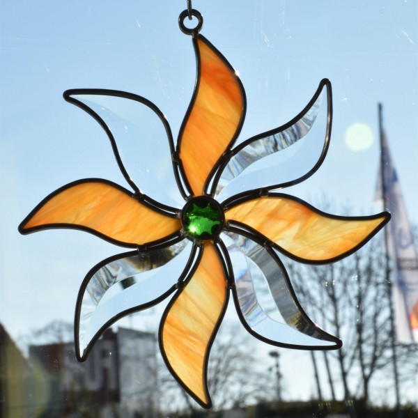 Blume klein gelb/orange